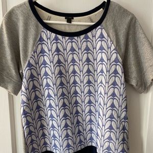 J. Crew shirtsleeve top